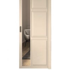 Шкаф-купе 2150 серии NEW CLASSIC K5+K5+K5+B22+PL3 (по 2 ящика лев/прав+1 штанга+1полка) профиль «Капучино» в Сургуте - surgut.mebel24.online | фото 13