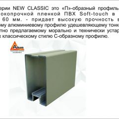 Шкаф-купе 2150 серии NEW CLASSIC K5+K5+K5+B22+PL3 (по 2 ящика лев/прав+1 штанга+1полка) профиль «Капучино» в Сургуте - surgut.mebel24.online | фото 17