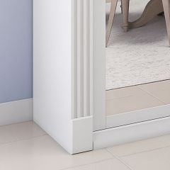 Шкаф-купе 2450 серии NEW CLASSIC K1+K1+K1+B22+PL4 (по 2 ящика лев/прав+F обр.штанга) профиль «Капучино» в Сургуте - surgut.mebel24.online | фото 5