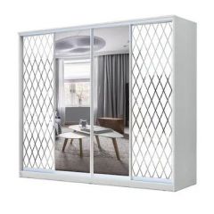 Шкаф-купе ХИТ 23-4-24/2-6556 (420) в Сургуте - surgut.mebel24.online | фото