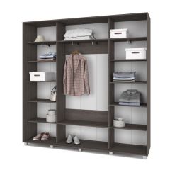 МАРТИН Шкаф-купе Анкор темный (2200*450) М421 в Сургуте - surgut.mebel24.online | фото 2