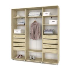МАРТИН Шкаф-купе Ирландский дуб (2200*450) М421 в Сургуте - surgut.mebel24.online | фото 4