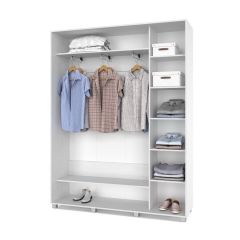 РОЛАНД Шкаф-купе Анкор светлый (450*1700) Р471 в Сургуте - surgut.mebel24.online | фото 3