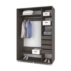 РОЛАНД Шкаф-купе Анкор темный (600*1500) Р651 в Сургуте - surgut.mebel24.online | фото 4