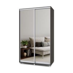 РОЛАНД Шкаф-купе с зеркалами Венге (450*1300) Р433 в Сургуте - surgut.mebel24.online | фото 2