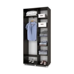 РОЛАНД Шкаф-купе с зеркалами Венге (450*1000) Р403 в Сургуте - surgut.mebel24.online | фото 2