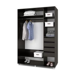 РОЛАНД Шкаф-купе с зеркалами Венге (600*1200) Р623 в Сургуте - surgut.mebel24.online | фото 4