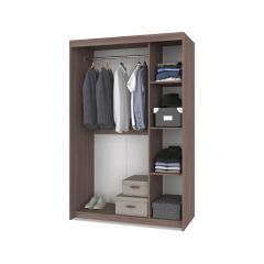 ТОМАС Шкаф-купе 3-х дверный Шимо темный/светлый (Т31) в Сургуте - surgut.mebel24.online | фото 2