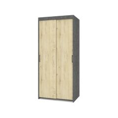 ТОМАС Шкаф-купе Камень темный - Ирландский дуб Т21 в Сургуте - surgut.mebel24.online | фото