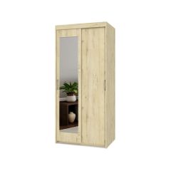 ТОМАС Шкаф-купе с зеркалом Ирландский дуб Т22 в Сургуте - surgut.mebel24.online | фото