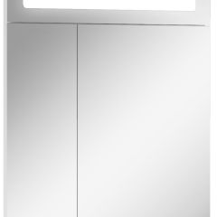 Шкаф-зеркало Аврора 60 с подсветкой LED Домино (DV8005HZ) в Сургуте - surgut.mebel24.online | фото 1