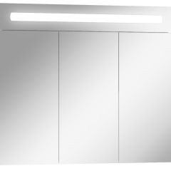 Шкаф-зеркало Аврора 80 с подсветкой LED Домино (DV8009HZ) в Сургуте - surgut.mebel24.online | фото