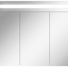 Шкаф-зеркало Аврора 85 с подсветкой LED Домино (DV8010HZ) в Сургуте - surgut.mebel24.online | фото 4