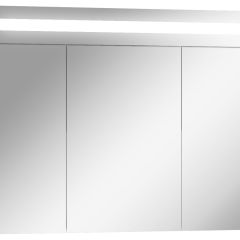 Шкаф-зеркало Аврора 90 с подсветкой LED Домино (DV8011HZ) в Сургуте - surgut.mebel24.online | фото 1