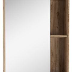 Шкаф-зеркало Craft 60 левый/правый Домино (DCr2203HZ) в Сургуте - surgut.mebel24.online | фото