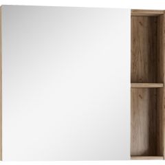 Шкаф-зеркало Craft 80 левый/правый Домино (DCr2204HZ) в Сургуте - surgut.mebel24.online | фото 1