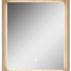 Шкаф-зеркало Nice 60 с подсветкой Домино (DN4706HZ) в Сургуте - surgut.mebel24.online | фото 2