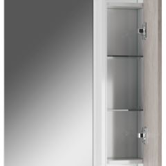 Шкаф-зеркало Uno 60 Дуб серый левый/правый Домино (DU1503HZ) в Сургуте - surgut.mebel24.online | фото 4