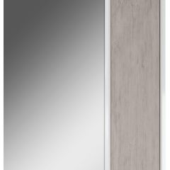 Шкаф-зеркало Uno 60 Дуб серый левый/правый Домино (DU1503HZ) в Сургуте - surgut.mebel24.online | фото 5