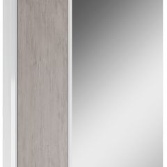 Шкаф-зеркало Uno 60 Дуб серый левый/правый Домино (DU1503HZ) в Сургуте - surgut.mebel24.online | фото 2