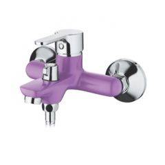 Смеситель для ванны Accoona A6367S фиолетовый в Сургуте - surgut.mebel24.online | фото