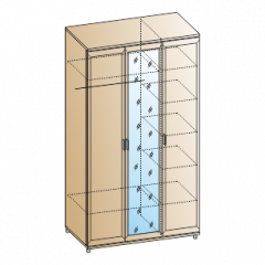 Спальня Мелисса композиция 4 (Ясень Асахи) в Сургуте - surgut.mebel24.online | фото 2