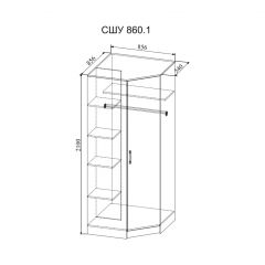 СОФИ Спальный гарнитур (модульный) в Сургуте - surgut.mebel24.online | фото 27