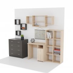 Стеллаж 8 секций (дуб сонома) в Сургуте - surgut.mebel24.online | фото 5