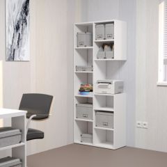 Стеллаж Элемент-2 (белый) в Сургуте - surgut.mebel24.online | фото 3