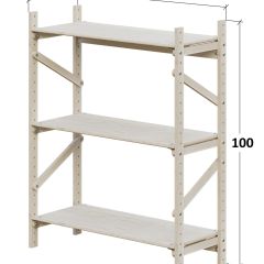 Стеллаж Конструктор Арт.С1000-1 в Сургуте - surgut.mebel24.online | фото 2