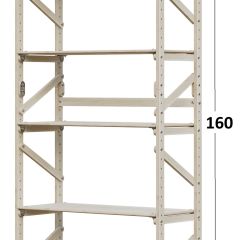 Стеллаж Конструктор Арт.С1600-1 в Сургуте - surgut.mebel24.online | фото 2