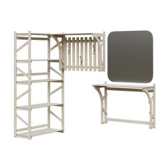 Стеллаж Конструктор Арт.С1600-1 в Сургуте - surgut.mebel24.online | фото 5