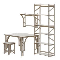Стеллаж Конструктор Арт.С2000-1 в Сургуте - surgut.mebel24.online | фото 5