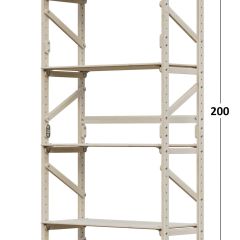 Стеллаж Конструктор Арт.СR2000-1 в Сургуте - surgut.mebel24.online | фото 2