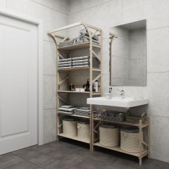 Стеллаж Конструктор Арт.СR2000-1 в Сургуте - surgut.mebel24.online | фото 4