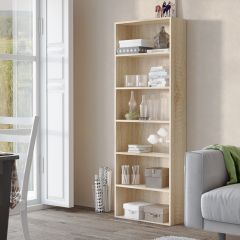 Стеллаж Лофт (Дуб сонома) в Сургуте - surgut.mebel24.online | фото