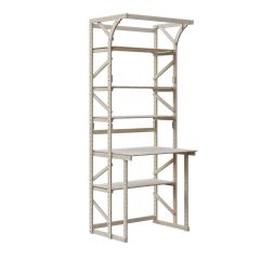 Стеллаж+стол со стойкой Конструктор Арт.СRСт2-1 в Сургуте - surgut.mebel24.online | фото