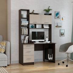 Стол компьютерный ПКС-5 Венге/Дуб белфорд в Сургуте - surgut.mebel24.online | фото