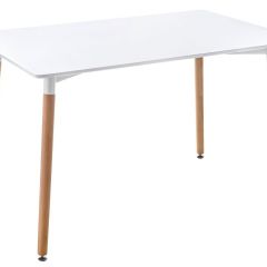 Стол деревянный Table 110 white / wood в Сургуте - surgut.mebel24.online | фото