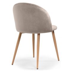 Стул на металлокаркасе Aldo beige / wood в Сургуте - surgut.mebel24.online | фото 4