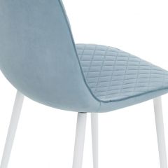 Стул на металлокаркасе на металлокаркасе Capri blue / white в Сургуте - surgut.mebel24.online | фото 9