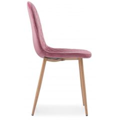 Стул на металлокаркасе Capri pink / wood в Сургуте - surgut.mebel24.online | фото 3