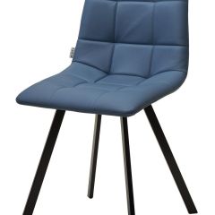 Стул CHILLI-Q SQUARE Oracul 795 Синий, экокожа PU / черный каркас, М-City в Сургуте - surgut.mebel24.online | фото