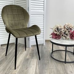 Стул FLOWER BLUVEL-77 ASH GREEN, велюр М-City в Сургуте - surgut.mebel24.online | фото 6