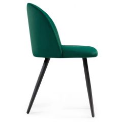 Стул на металлокаркасе Gabi 1 dark green / black в Сургуте - surgut.mebel24.online | фото 3