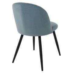 Стул на металлокаркасе Gabi 1 light blue / black в Сургуте - surgut.mebel24.online | фото 5