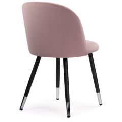 Стул на металлокаркасе Gabi light purple / black в Сургуте - surgut.mebel24.online | фото 4