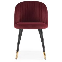 Стул на металлокаркасе Gabi wine red / black в Сургуте - surgut.mebel24.online | фото 2