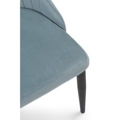 Стул на металлокаркасе Kora light blue / black в Сургуте - surgut.mebel24.online | фото 7