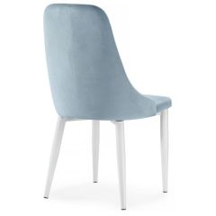 Стул на металлокаркасе Kora light blue / white в Сургуте - surgut.mebel24.online | фото 4